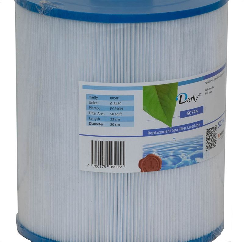 Spa Filter L 227 mm; YD 210 mm; SC744 (Darlly)