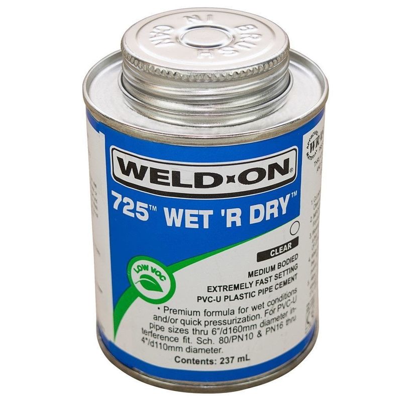 Weld-On 725 Wet ‘R Dry - Lim 500 ml