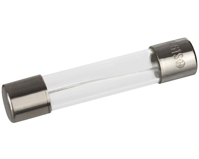 Glassäkring, 200mA, 31mm, långsam