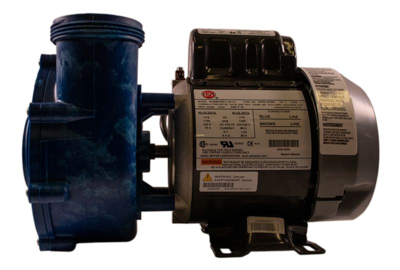 Aqua-Flo Circ-Master CMXP, 1/15hk, 1 växel, 2.0x2.0 tum (Sundance/Jacuzzi)