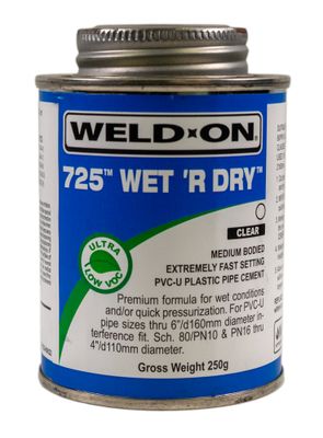 Weld-On 725 Wet ‘R Dry - Lim 237 ml