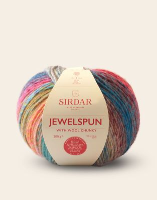 Jewelspun with wool