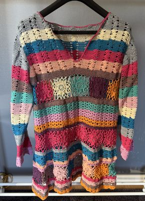 Tunika i bomull/akryl