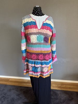 Tunika i bomull/akryl