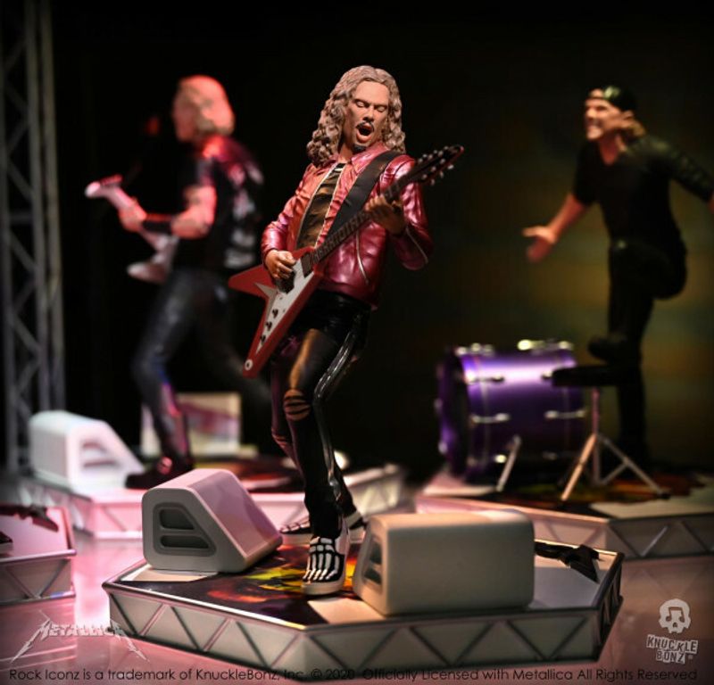Rock Iconz: Metallica - Kirk Hammett Staty - med äkthetscertifikat