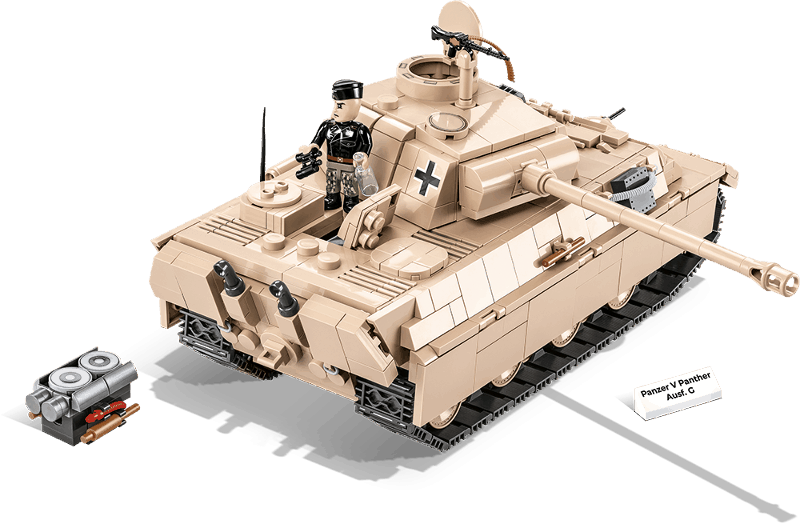 COBI PANZER V PANTHER AUSF.G SD.KFZ.171 – WW2 TYSK STRIDSVAGN