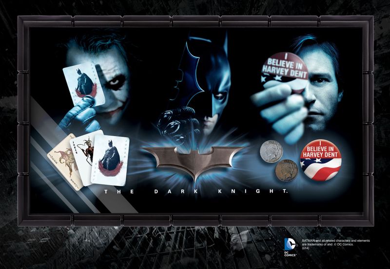 BATMAN - THE DARK KNIGHT PROP SET