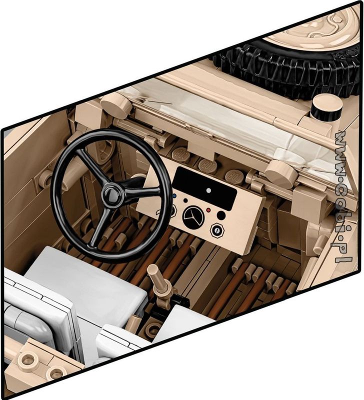 Tysk WW2 Kubelwagen Personenkraftwagen Typ 82 Executive Edition - 1:12