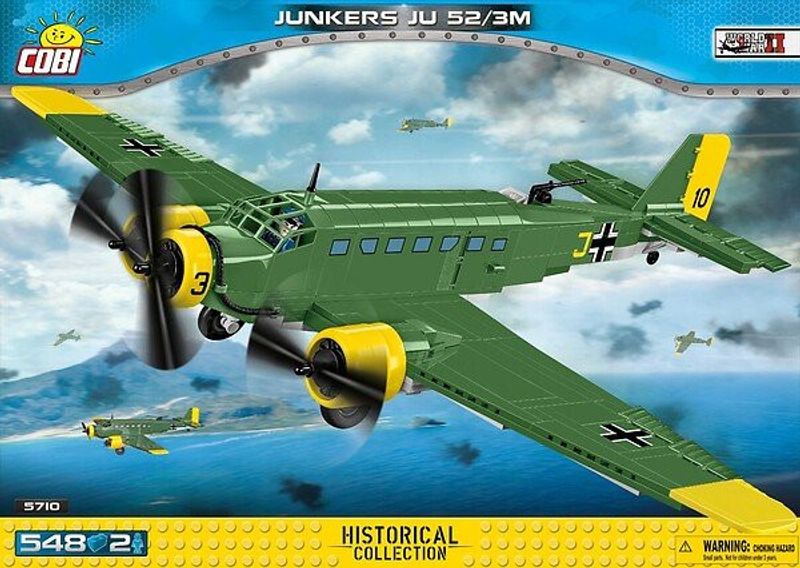 Junkers Ju52/3m – tyskt WW2 militär flygplan
