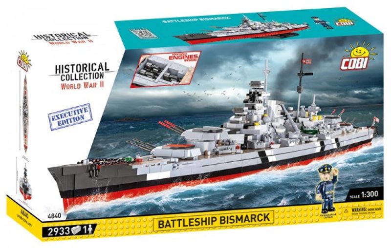Cobi Slagskepp Bismarck i Executive Edition - Ny modell!