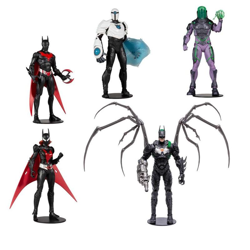 DC Comics: Batman Beyond 7 tum Action Figur 5 Pack