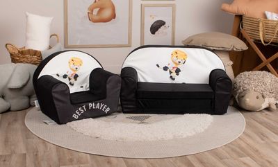 Barnfåtölj Hockey Bear