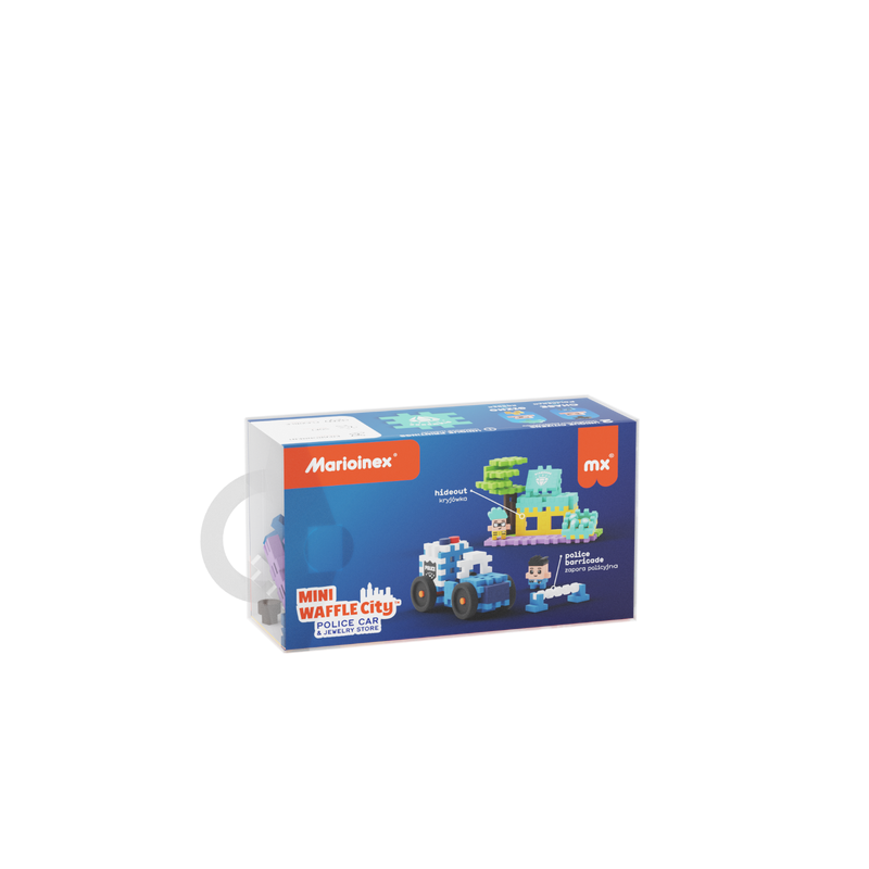 Polisbil & smyckesbutik 80 bitar