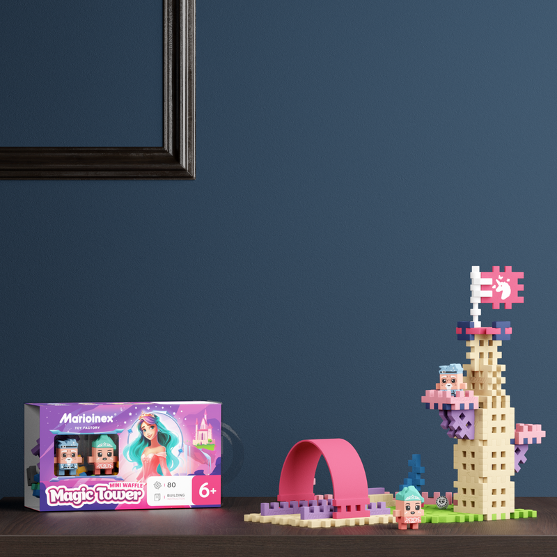 Prinsessans magiska torn 80 bitar