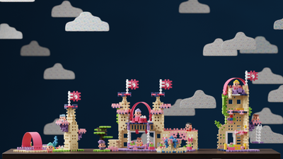 Prinsessans magiska torn 80 bitar