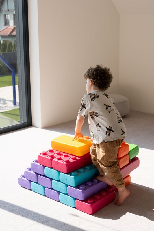 XL Byggklossar pastell 33 st