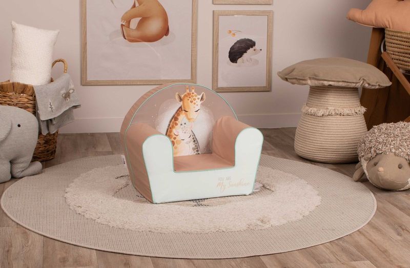 Barnfåtölj Giraffe Tall & Tiny