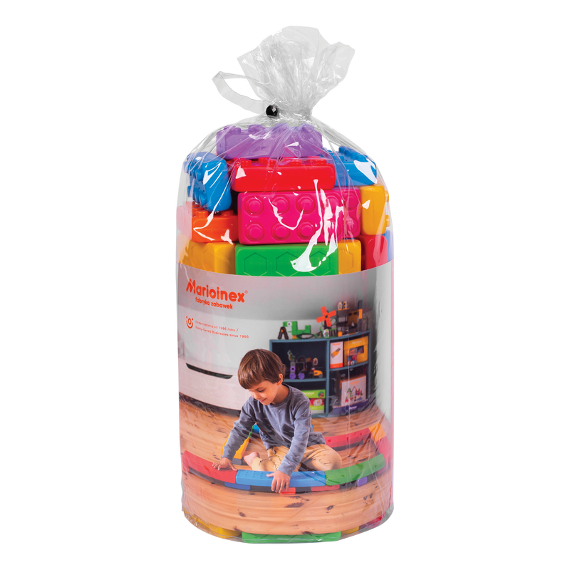 Junior byggklossar med balansplatta 28 st