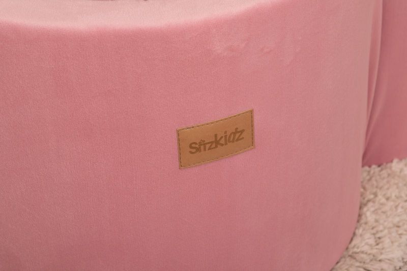 Bollhav med lock - Rosa Blomma