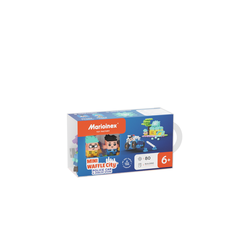 Polisbil & smyckesbutik 80 bitar