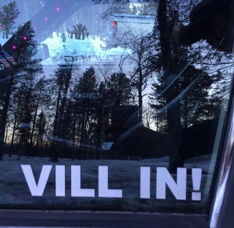 Dekal Vill In
