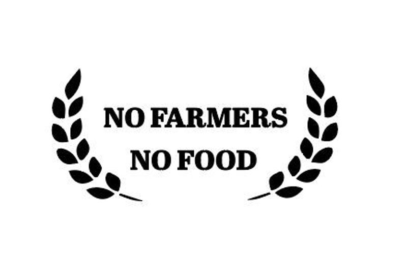 No Farmers, No food Dekal