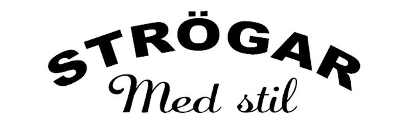STRÖGAR Med Stil Dekal