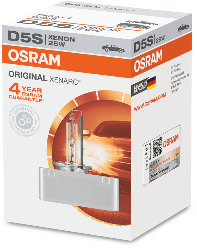 Osram Xenarc Original - Xenonlampa D5S 25W 12 V 1-pack