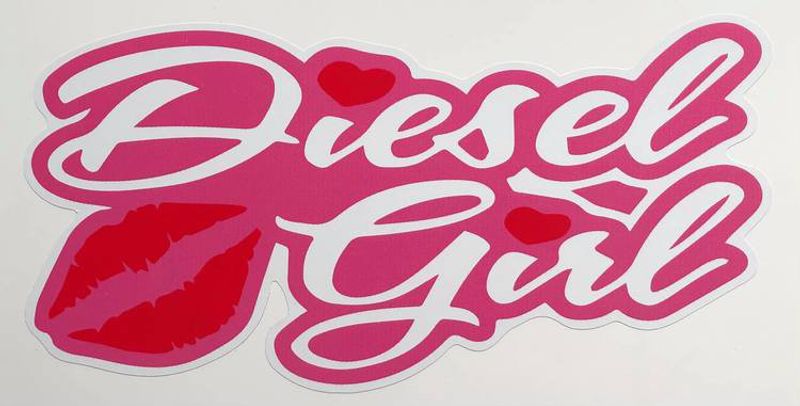 Dekal Diesel girl