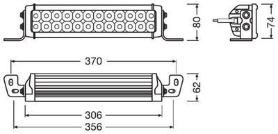 LEDriving® LEDramp VX250-CB 12"