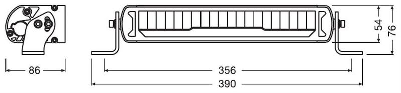 Osram MX250-CB Led-ramp 12"