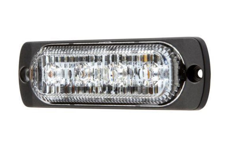 RING 4led blixtljus (Orange) 10-30V