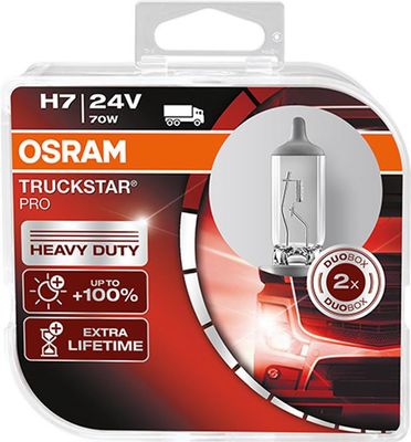 Osram H7 24V Truck Star Pro 2Pack