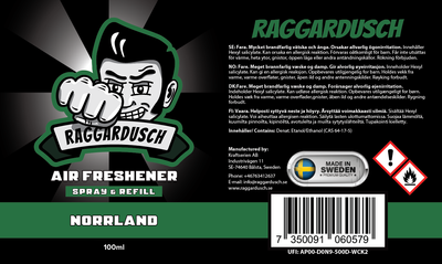 RAGGARDUSCH MAN NORRLAND SPRAY 100ML