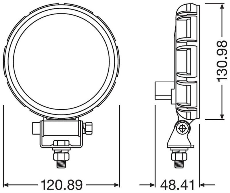 Osram LEDriving Arbetsljus VX120R-WD