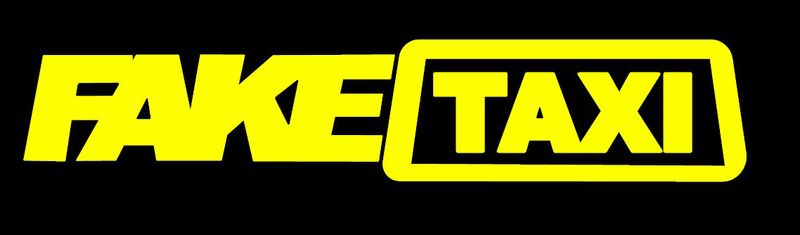 Fake Taxi dekal 90x17cm