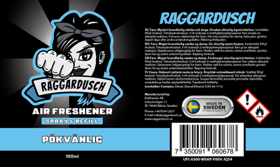 RAGGARDUSCH LADY PÖKVÄNLIG SPRAY 100ML