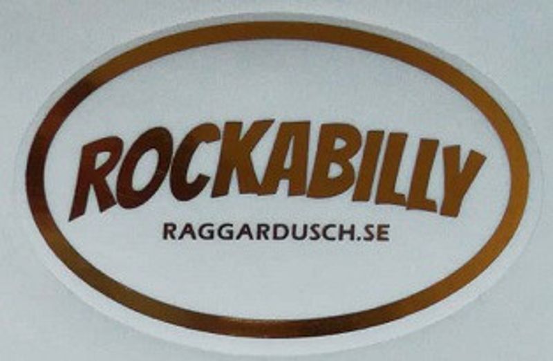 ROCKABILLY klistermärke (2-PACK)
