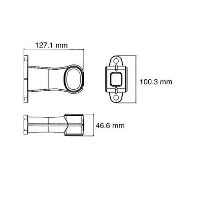 SIDOMARKERING KORT UNIVERSAL 24/12V