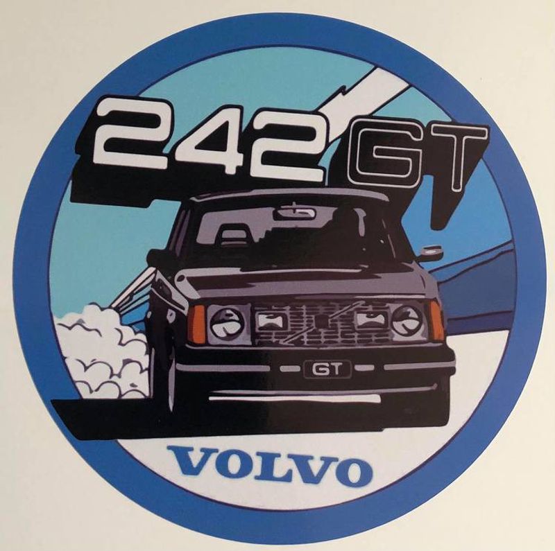 Dekal Volvo 240 GT