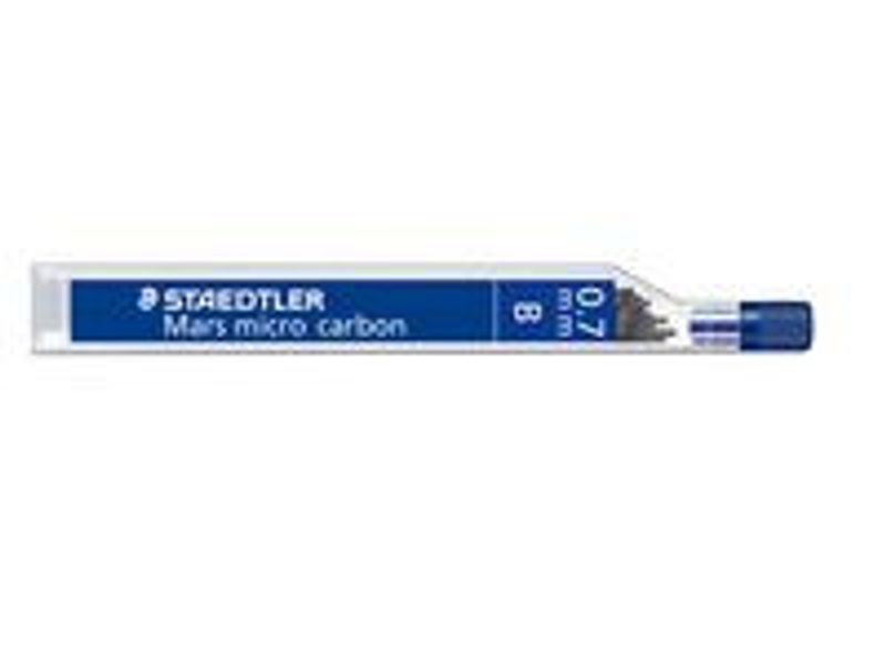 Reservstift STAEDTLER 0,7mm B 12/fp