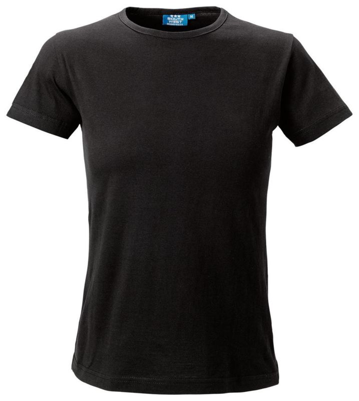 T-SHIRT VENICE SVART DAM STL XL