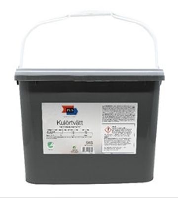 Tvättmedel pulv kulörtvätt PLS 5kg parfymerad Svanen
