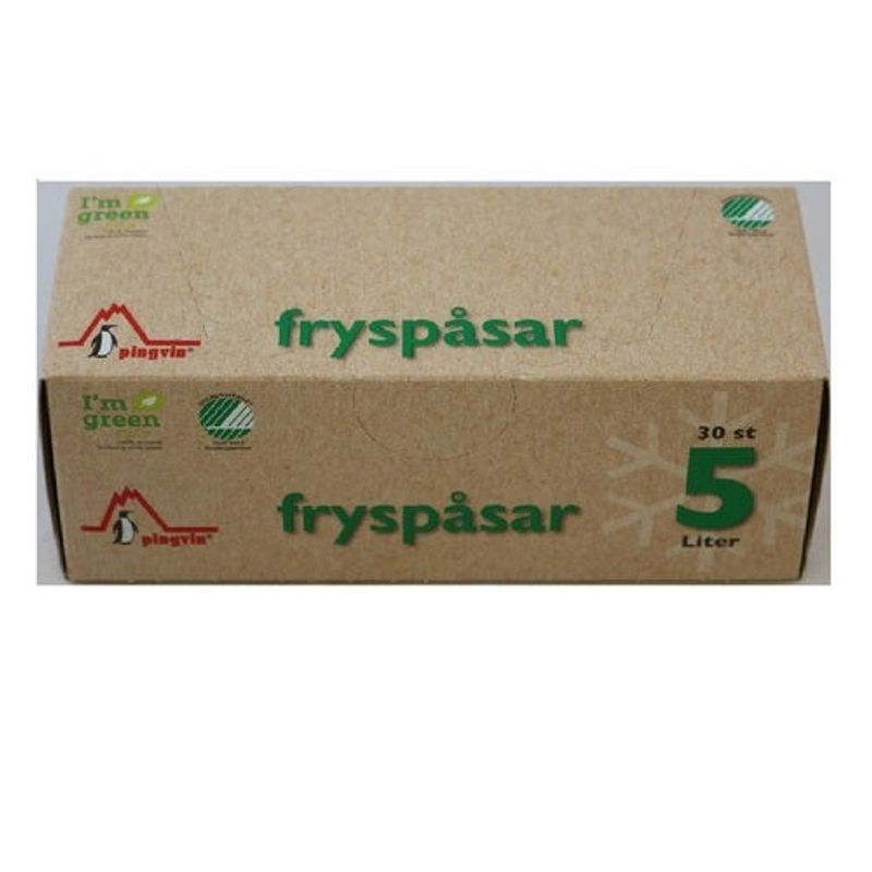 Fryspåse Pingvin 5 liters Svanenmärkta 30st/rl