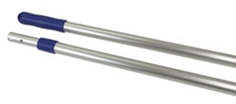 Teleskopskaft 100-180cm blå/aluminium