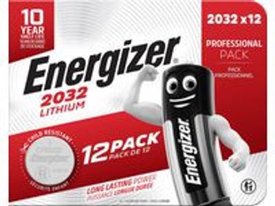 Batteri ENERGIZER Lithium CR2032 12/fp