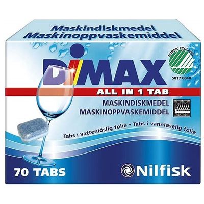 Maskindisktablett Tabs All in one 70st/fp