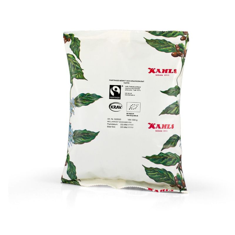 Fairtrade & KRAV Mellanrost Maskinbrygg 500 g