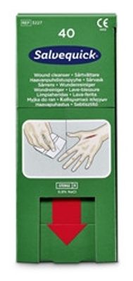 Sårtvätt Salvequick refill 40-pack t Cederroth tavla&skåp