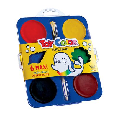 Vattenfärg 6 färger